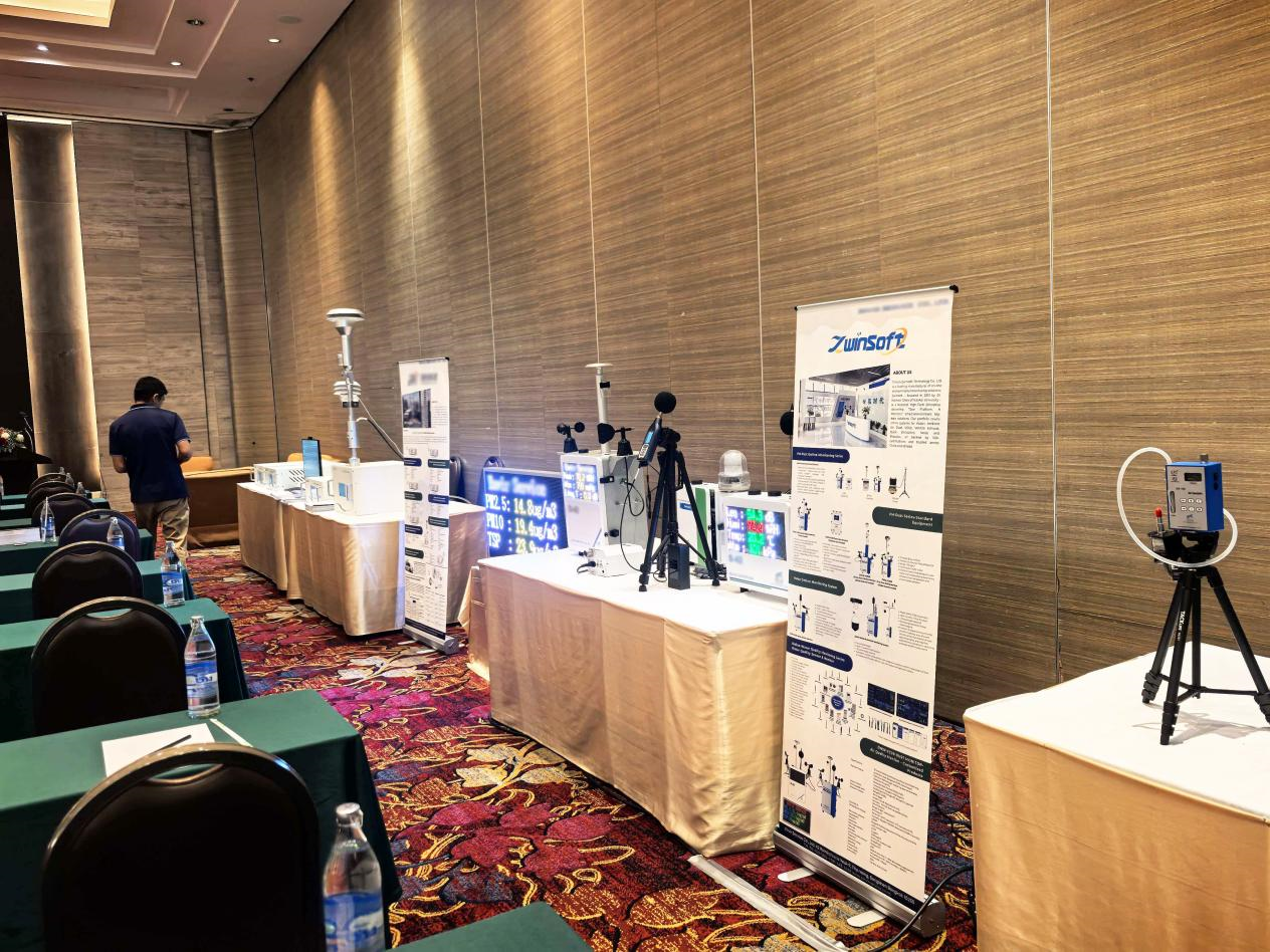 智易时代环境监测产品泰国精彩亮相，展现中国智造实力拓展国际市场