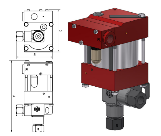 德国Maximator M189LVE型气驱液泵增压泵